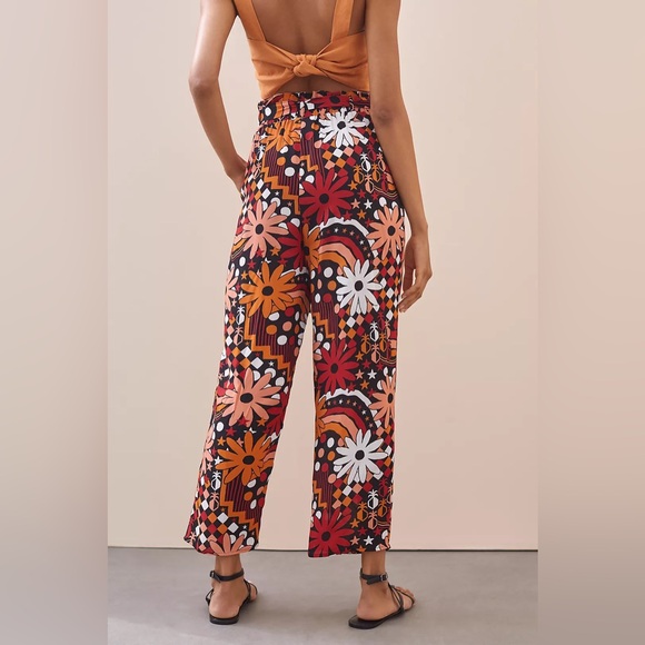 Farm Rio Daisy Wide-Leg Pants size small - Picture 3 of 9